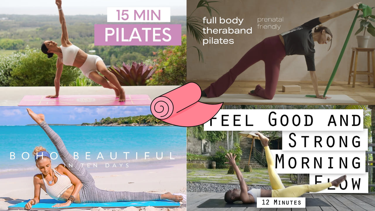 Mat Pilates Videos for Home,Travel and Clinic